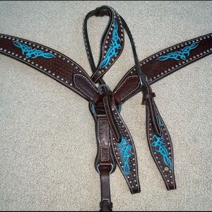 Breast Collar and Headstall Set